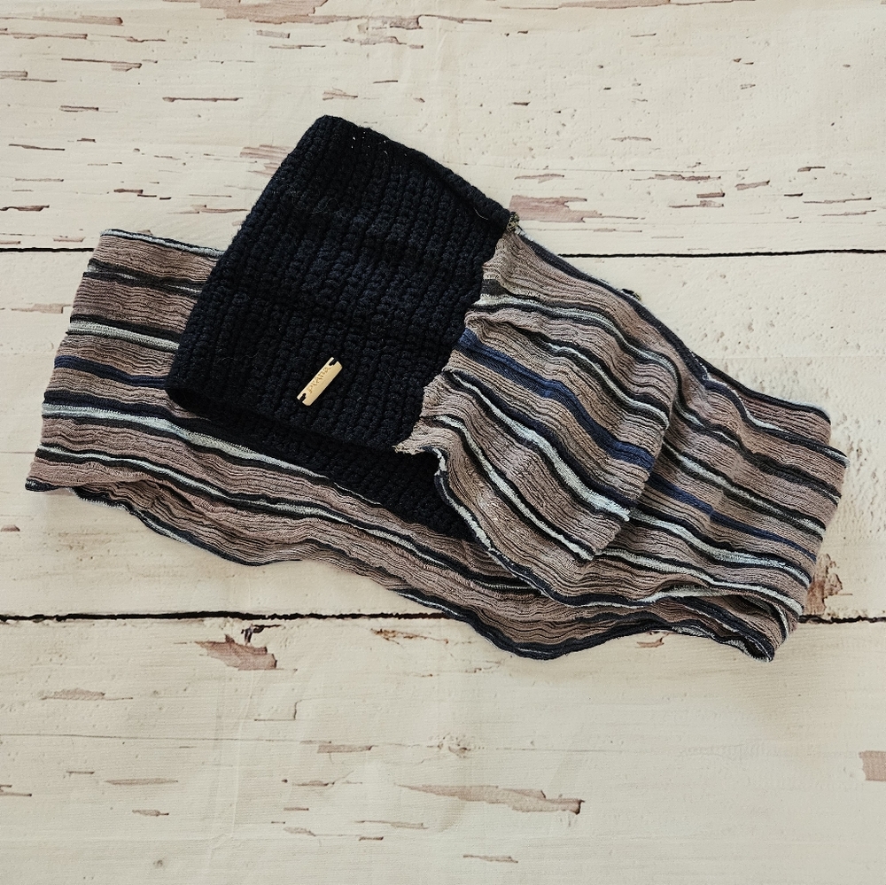 Prana Women's Blue Multicolored Wrap Scarf